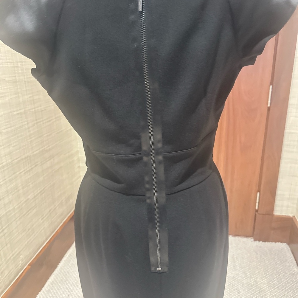 Adolfo Dominguez Black Sheath Cocktail Dress - Picture 3 of 5
